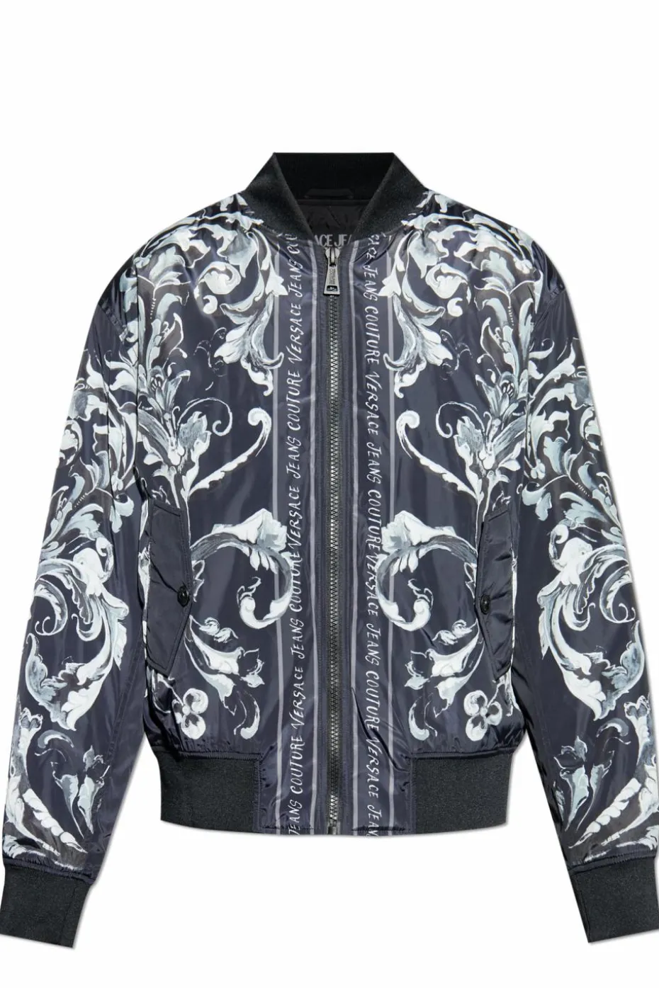 Versace Jeans Couture SZARY Kurtka typu `bomber`