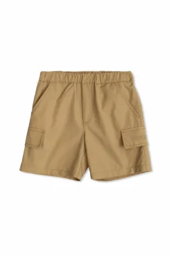 Versace Kids beżowy Bawełniane szorty