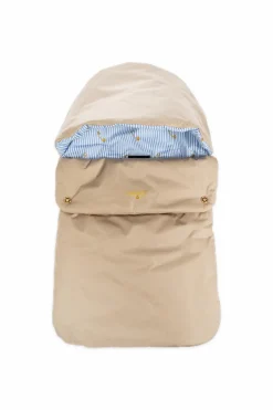 Versace Kids beżowy Śpiwór z logo