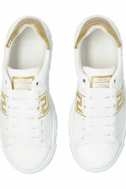 Versace Kids BIAŁY Buty sportowe z logo