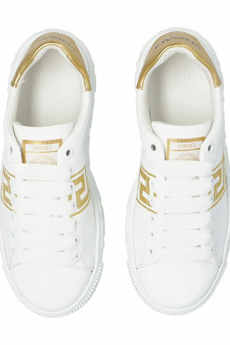 Versace Kids BIAŁY Buty sportowe z logo