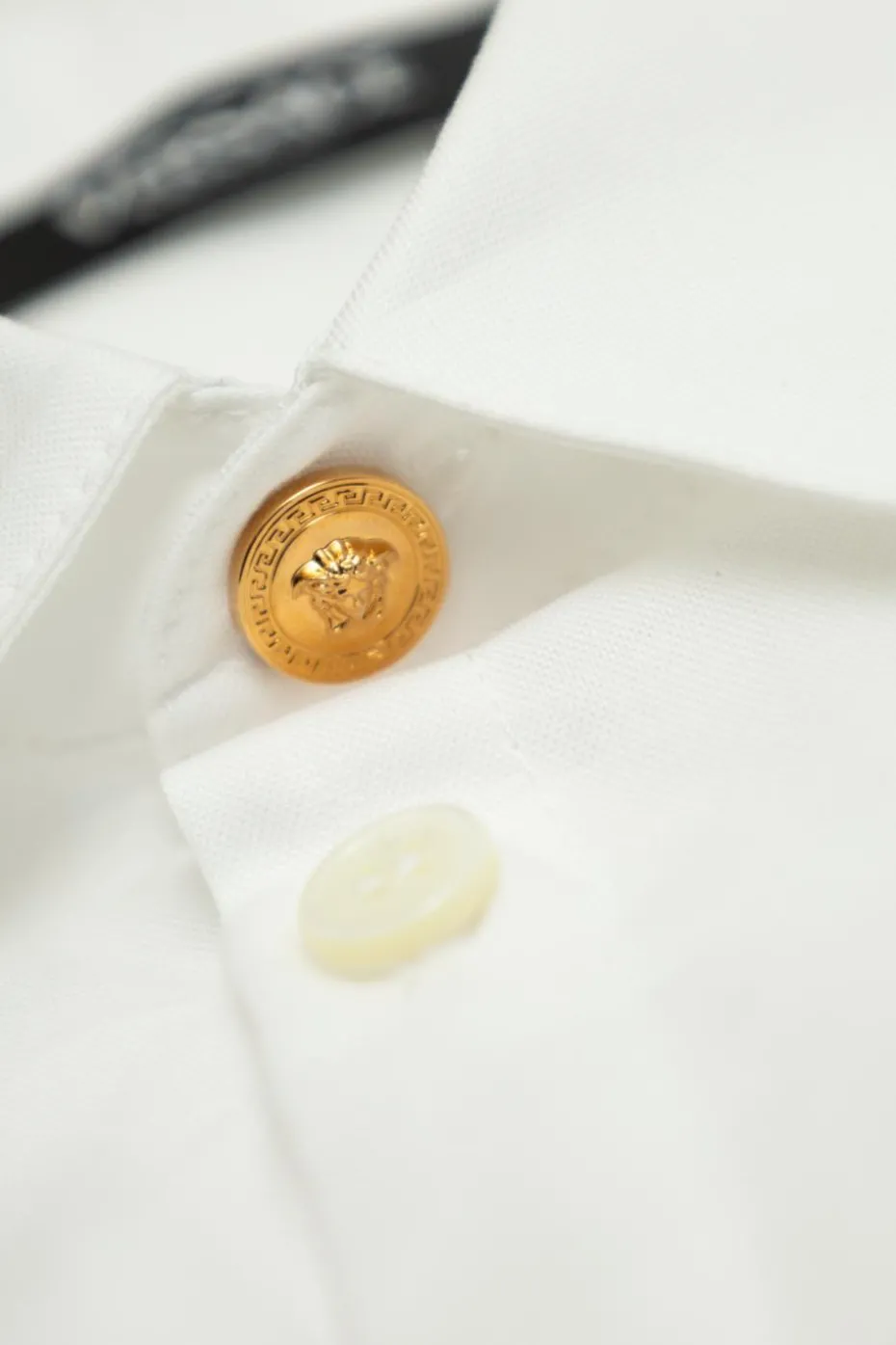 Versace Kids BIAŁY Koszula z logo