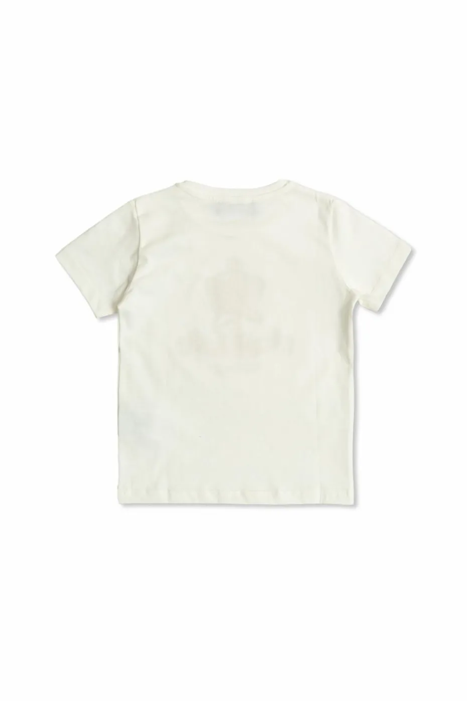 Versace Kids BIAŁY T-shirt z nadrukiem charakterystycznej głowy Meduzy