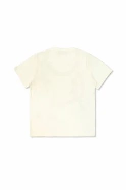 Versace Kids BIAŁY T-shirt z nadrukiem