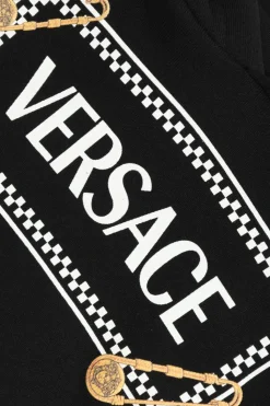 Versace Kids CZARNY Bluza z kapturem