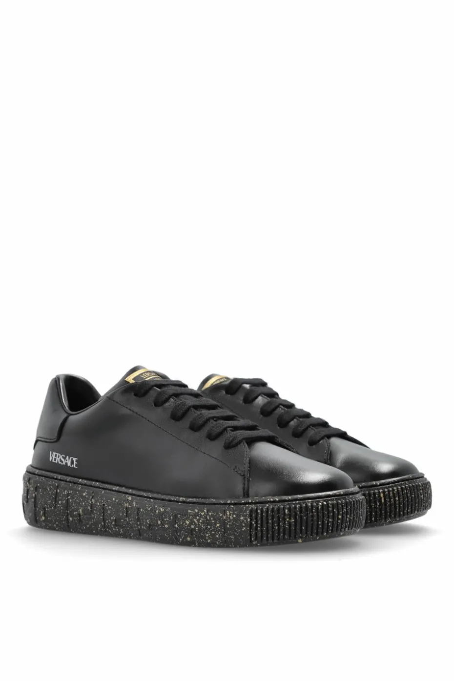Versace Kids CZARNY Buty sportowe z logo