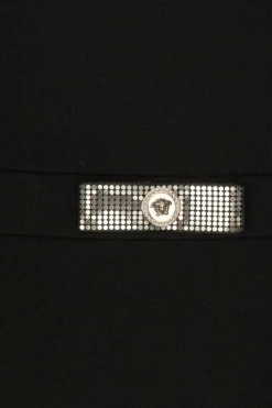 Versace Kids CZARNY Sukienka z aplikacją