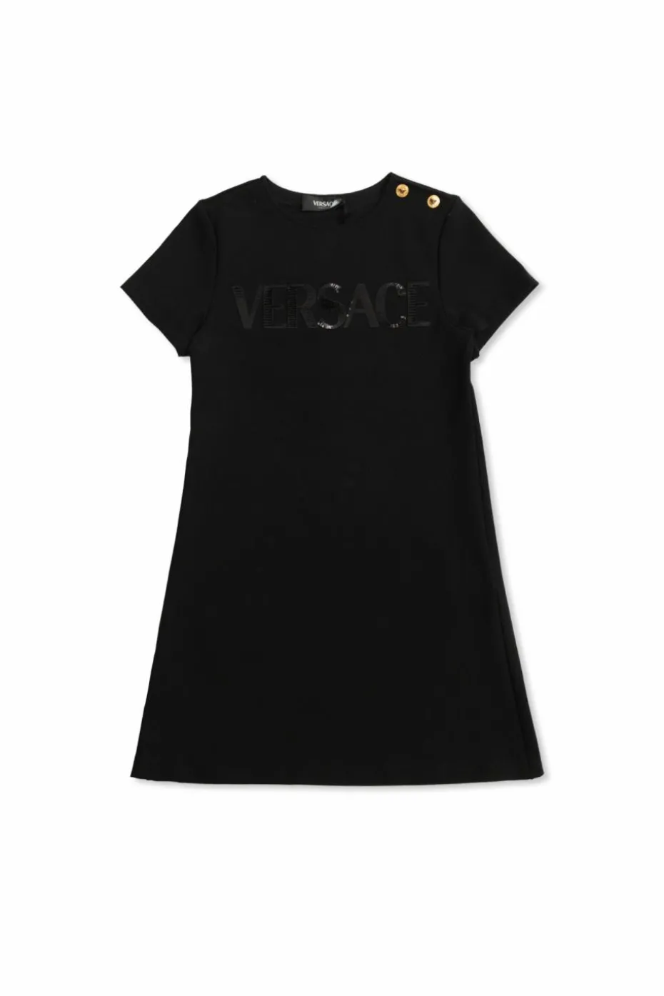 Versace Kids CZARNY Sukienka z logo