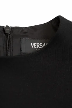 Versace Kids CZARNY Sukienka z aplikacją
