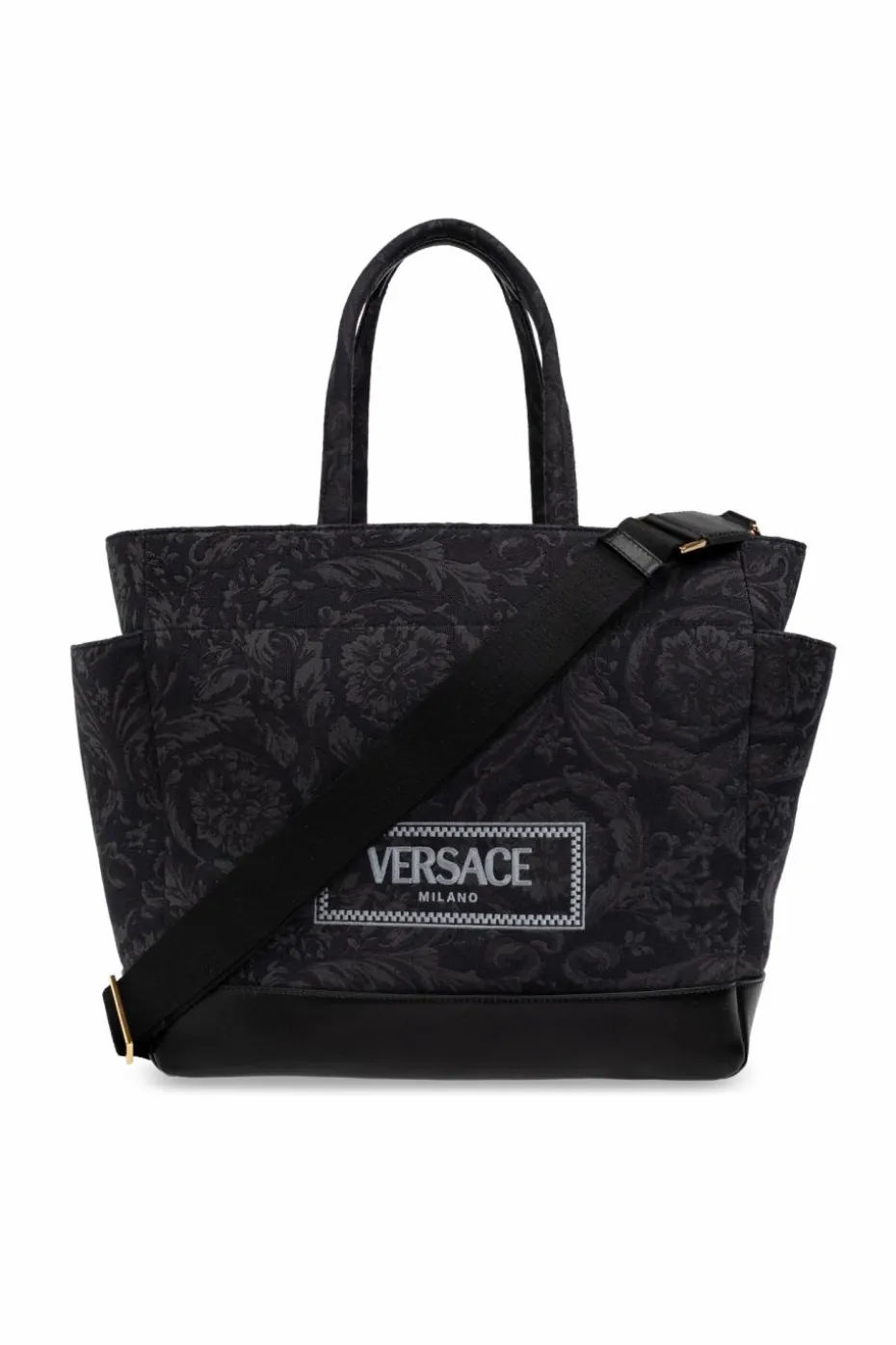 Versace Kids CZARNY Torba z wyszytym logo