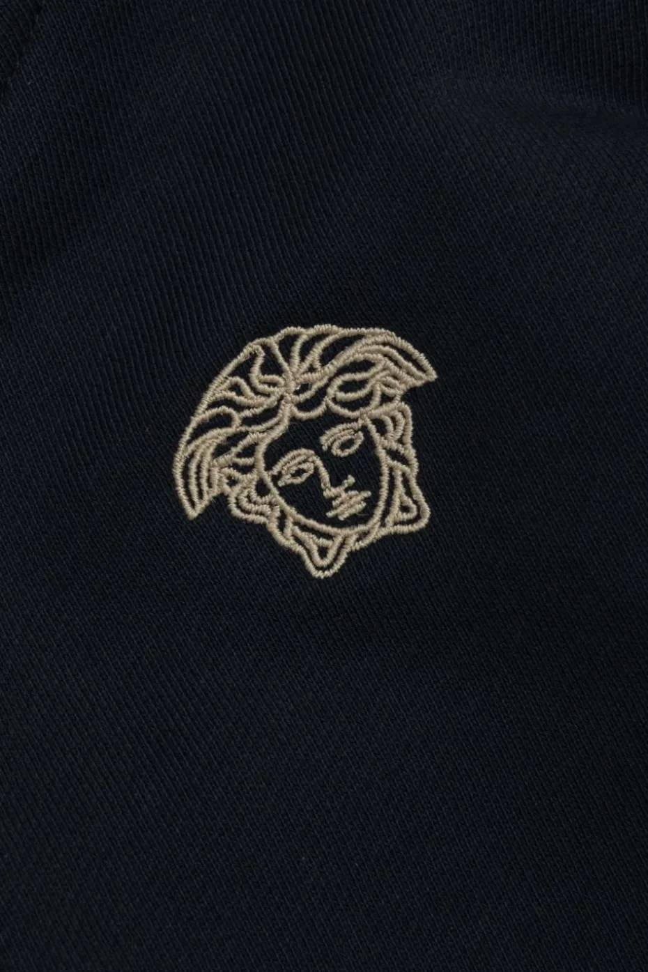 Versace Kids GRANATOWY Bluza z logo