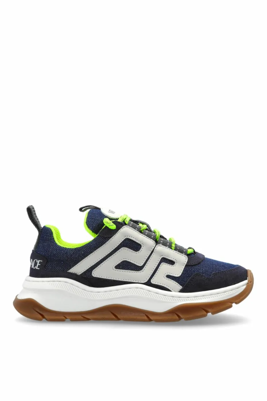 Versace Kids GRANATOWY Buty sportowe z logo