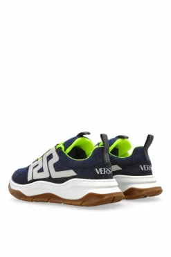 Versace Kids GRANATOWY Buty sportowe z logo