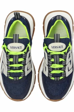 Versace Kids GRANATOWY Buty sportowe z logo
