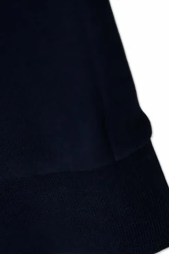 Versace Kids GRANATOWY Spodnie z logo