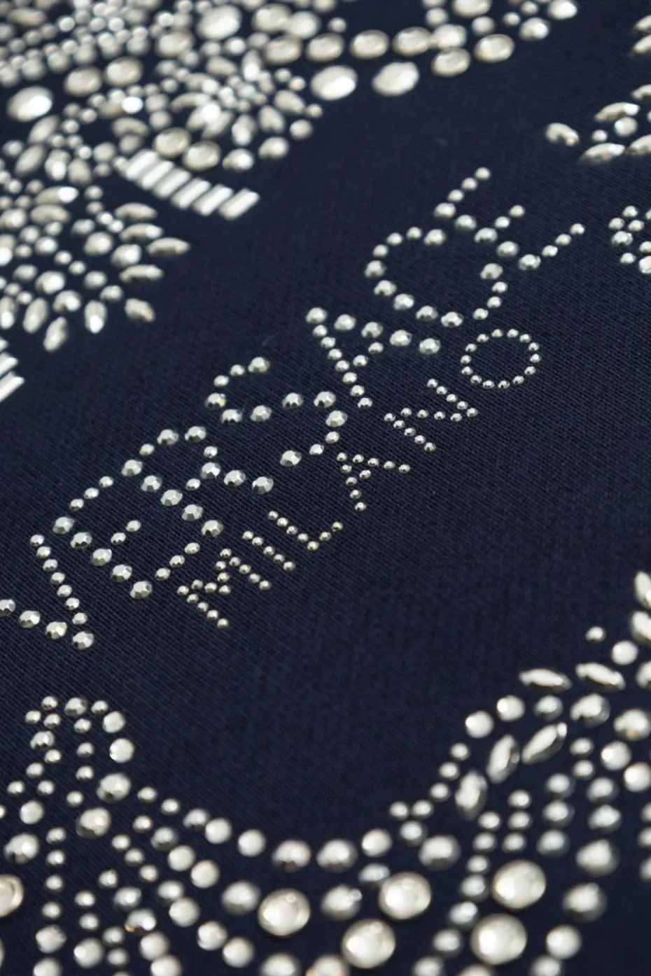 Versace Kids GRANATOWY Sukienka z logo