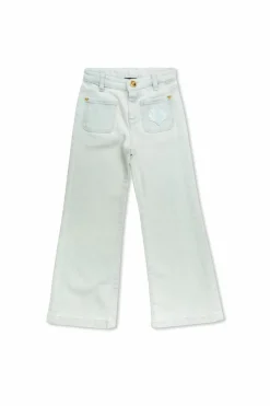 Versace Kids jasnoniebieski Jeansy z rozszerzanymi nogawkami