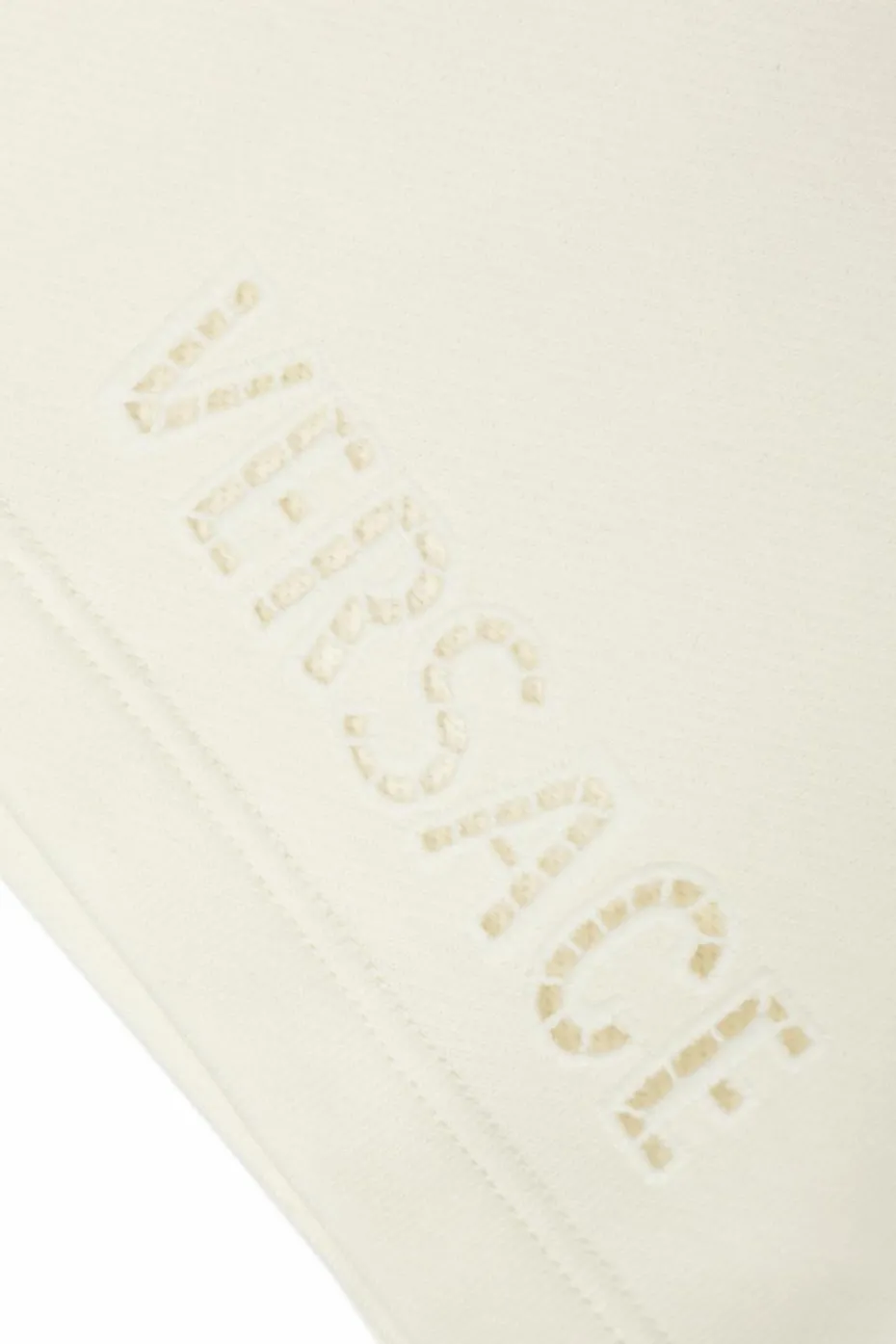 Versace Kids kremowy Dresowe szorty