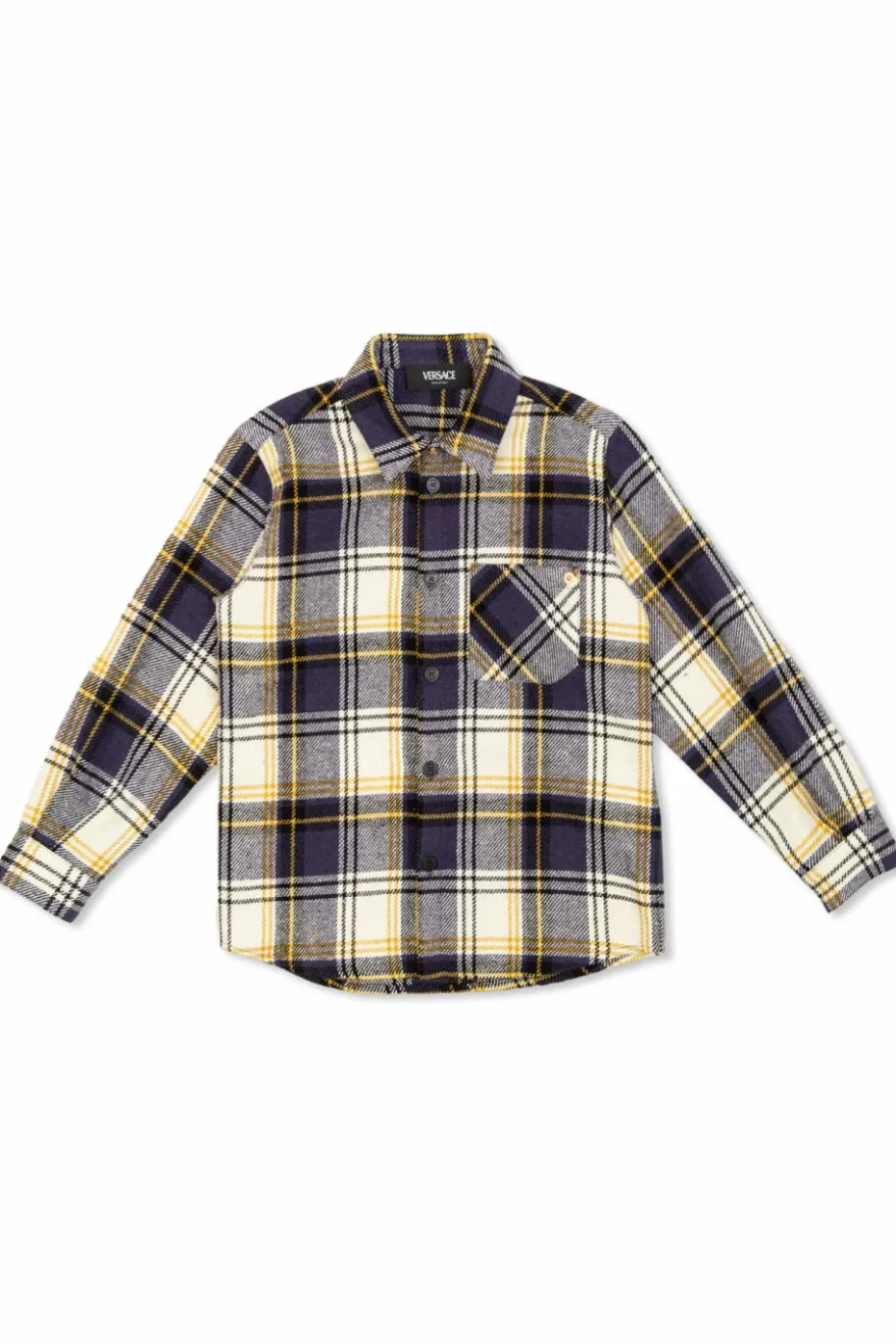 Versace Kids MULTIKOLOR Koszula ze wzorem w kratę