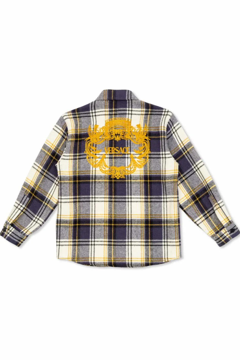 Versace Kids MULTIKOLOR Koszula ze wzorem w kratę