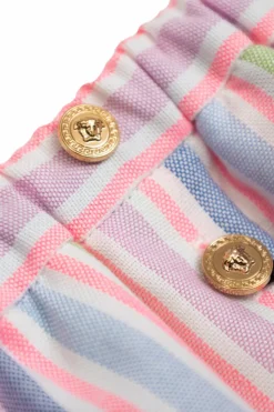 Versace Kids MULTIKOLOR Spódnica ze wzorem w pasy