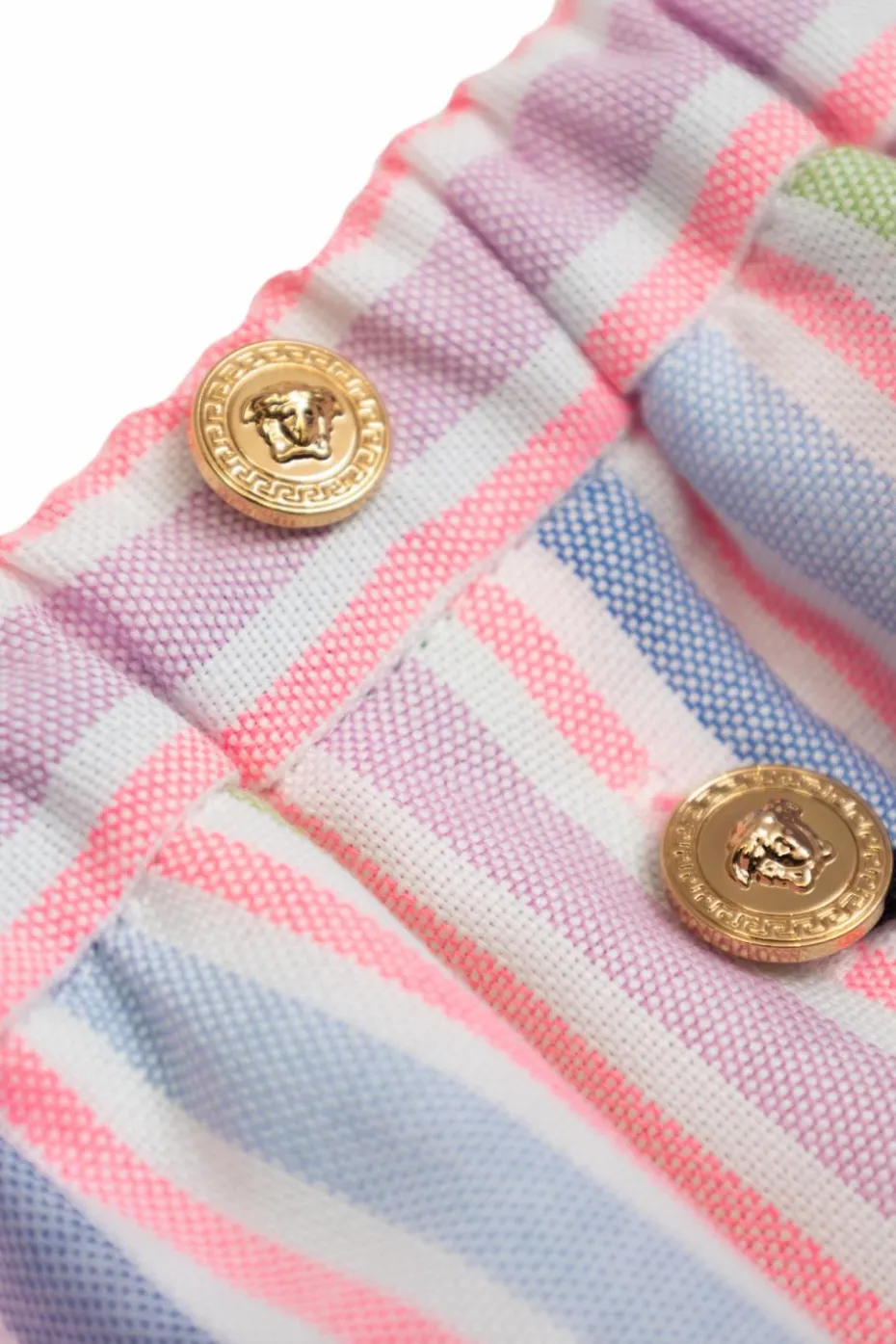 Versace Kids MULTIKOLOR Spódnica ze wzorem w pasy