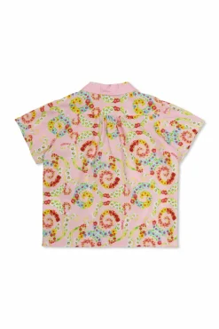 Versace Kids MULTIKOLOR Wzorzysta koszula