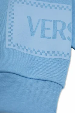 Versace Kids NIEBIESKI Bluza z logo