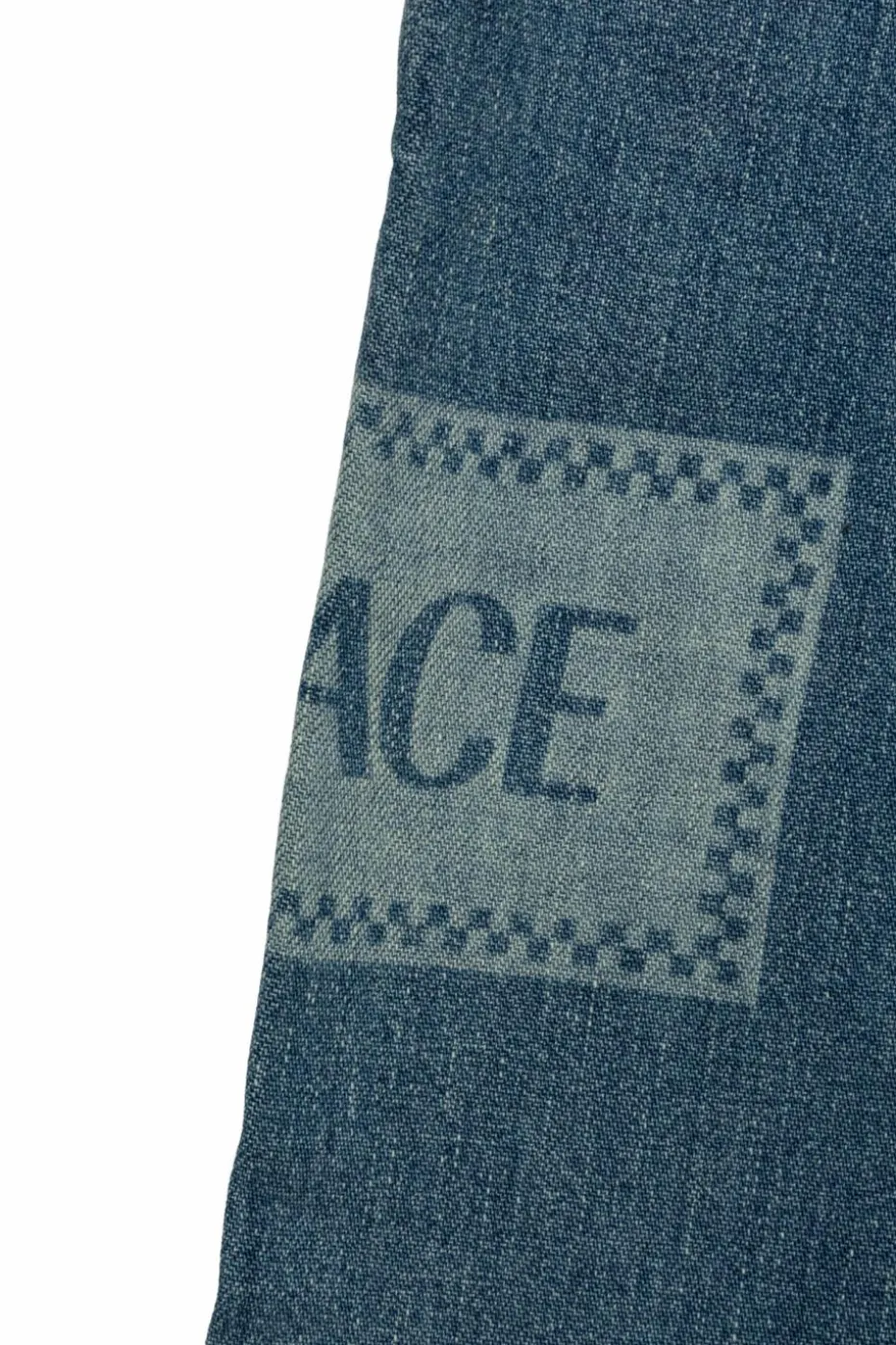 Versace Kids NIEBIESKI Jeansy z logo