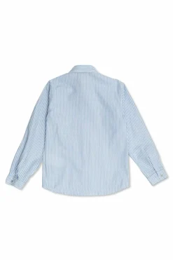 Versace Kids NIEBIESKI Koszula z wyszytym logo