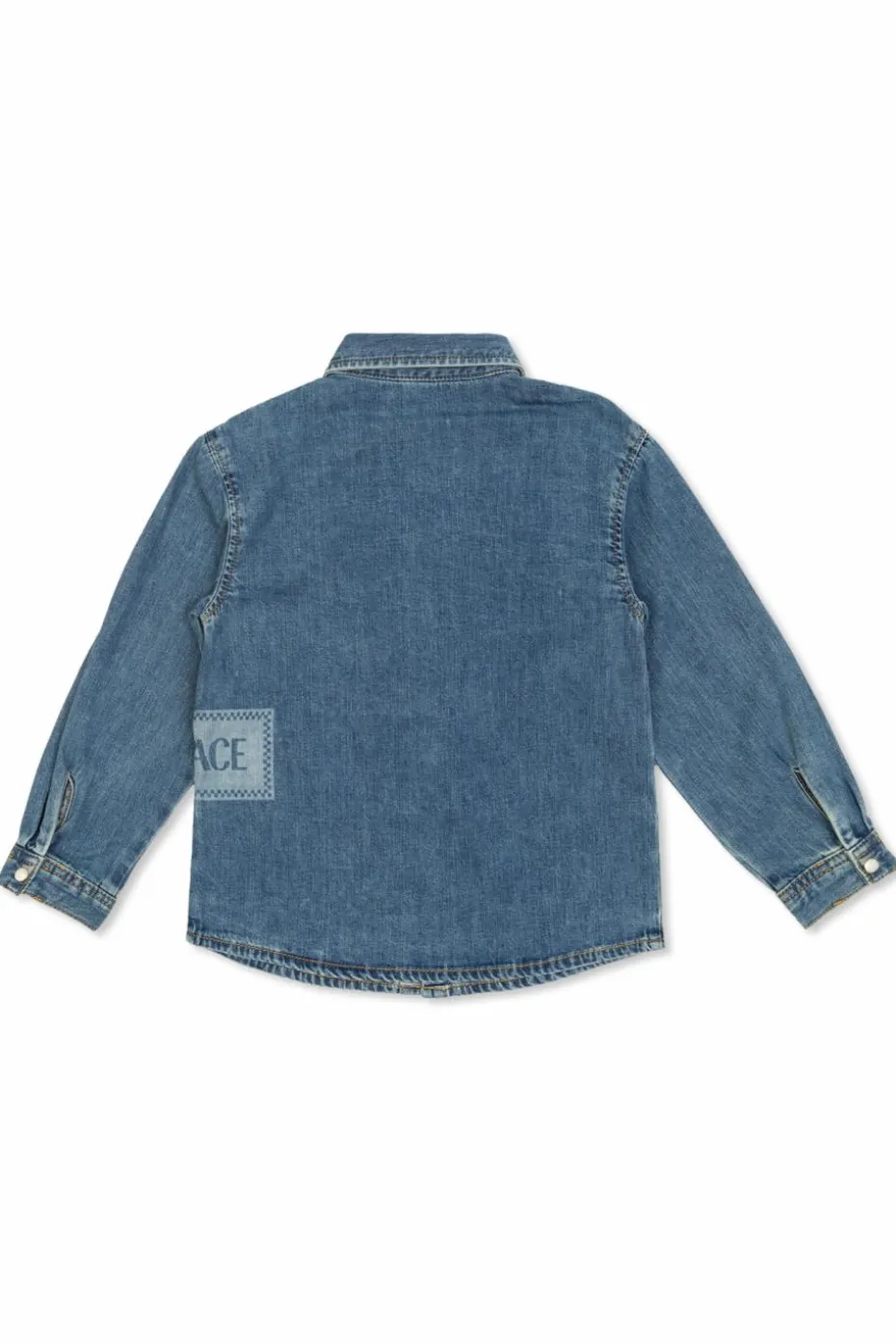 Versace Kids NIEBIESKI Koszula jeansowa