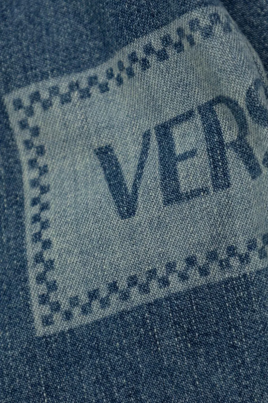 Versace Kids NIEBIESKI Koszula jeansowa