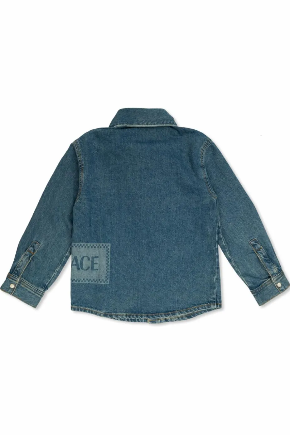 Versace Kids NIEBIESKI Koszula jeansowa