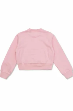 Versace Kids RÓŻOWY Bluza z logo