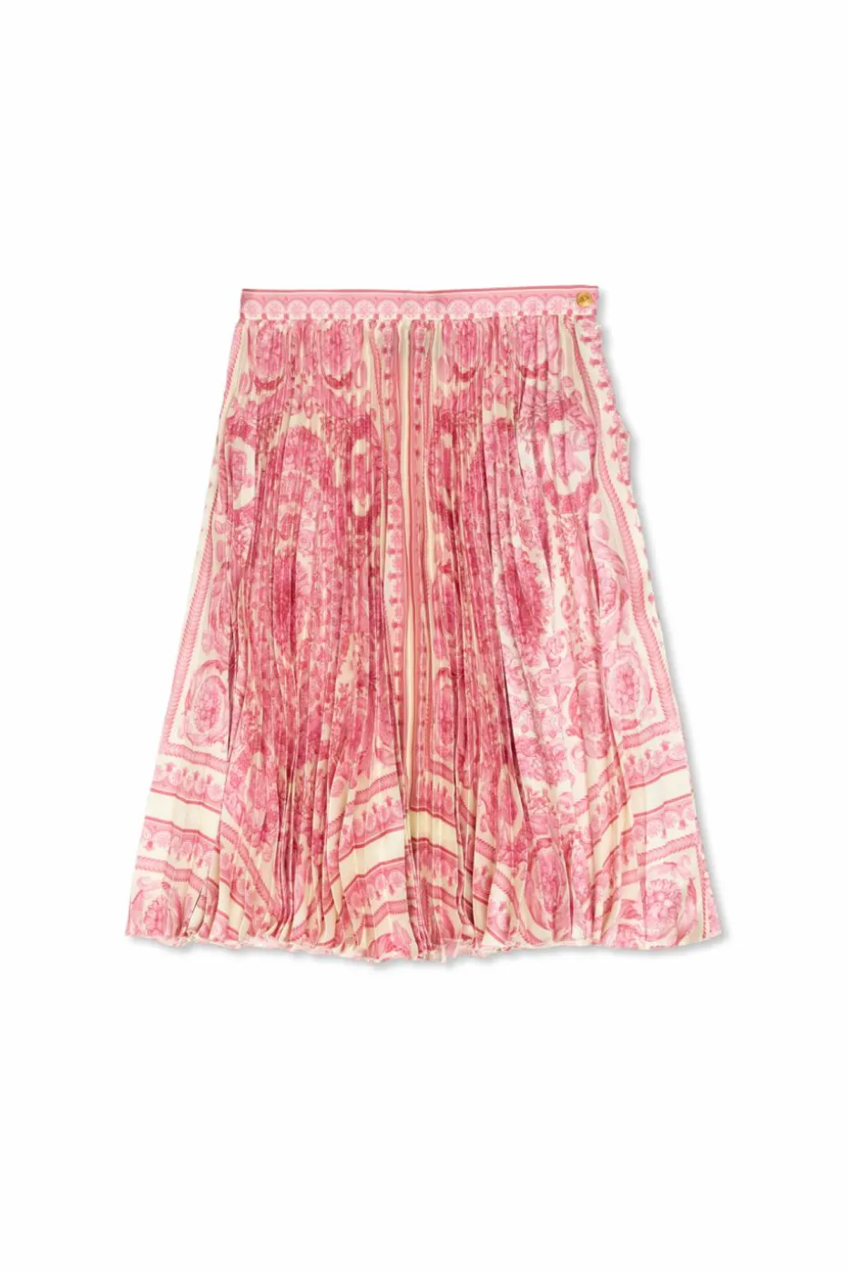 Versace Kids RÓŻOWY Plisowana spódnica