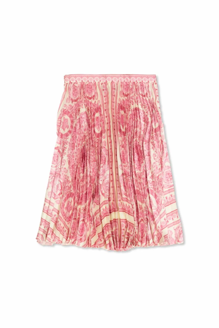 Versace Kids RÓŻOWY Plisowana spódnica