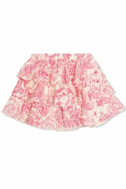 Versace Kids RÓŻOWY Spódnica ze wzorem
