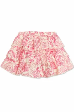 Versace Kids RÓŻOWY Spódnica ze wzorem