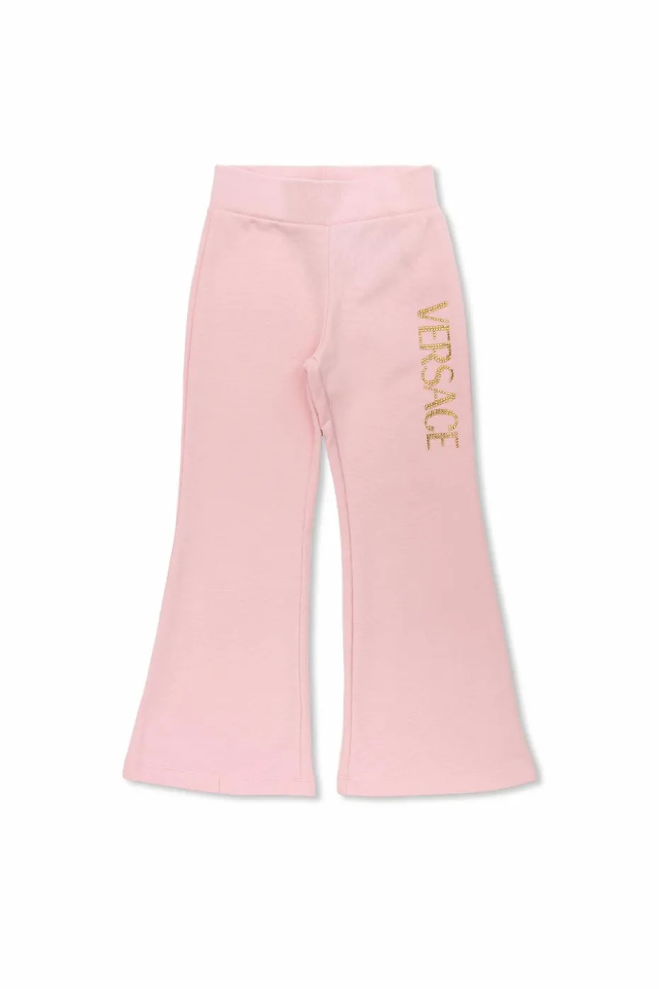 Versace Kids RÓŻOWY Spodnie dresowe