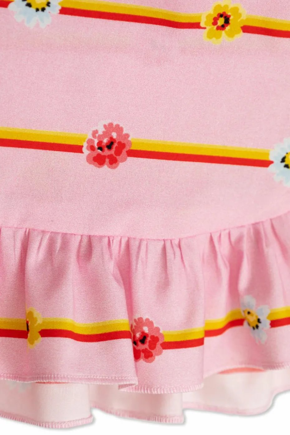 Versace Kids RÓŻOWY Szorty z motywem kwiatowym