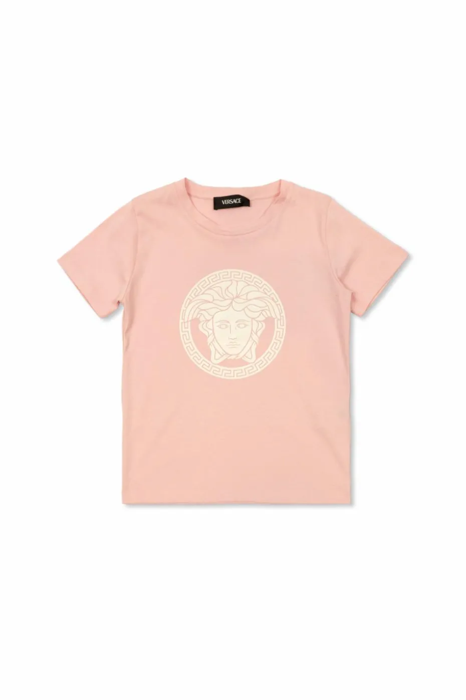 Versace Kids RÓŻOWY Top z logo
