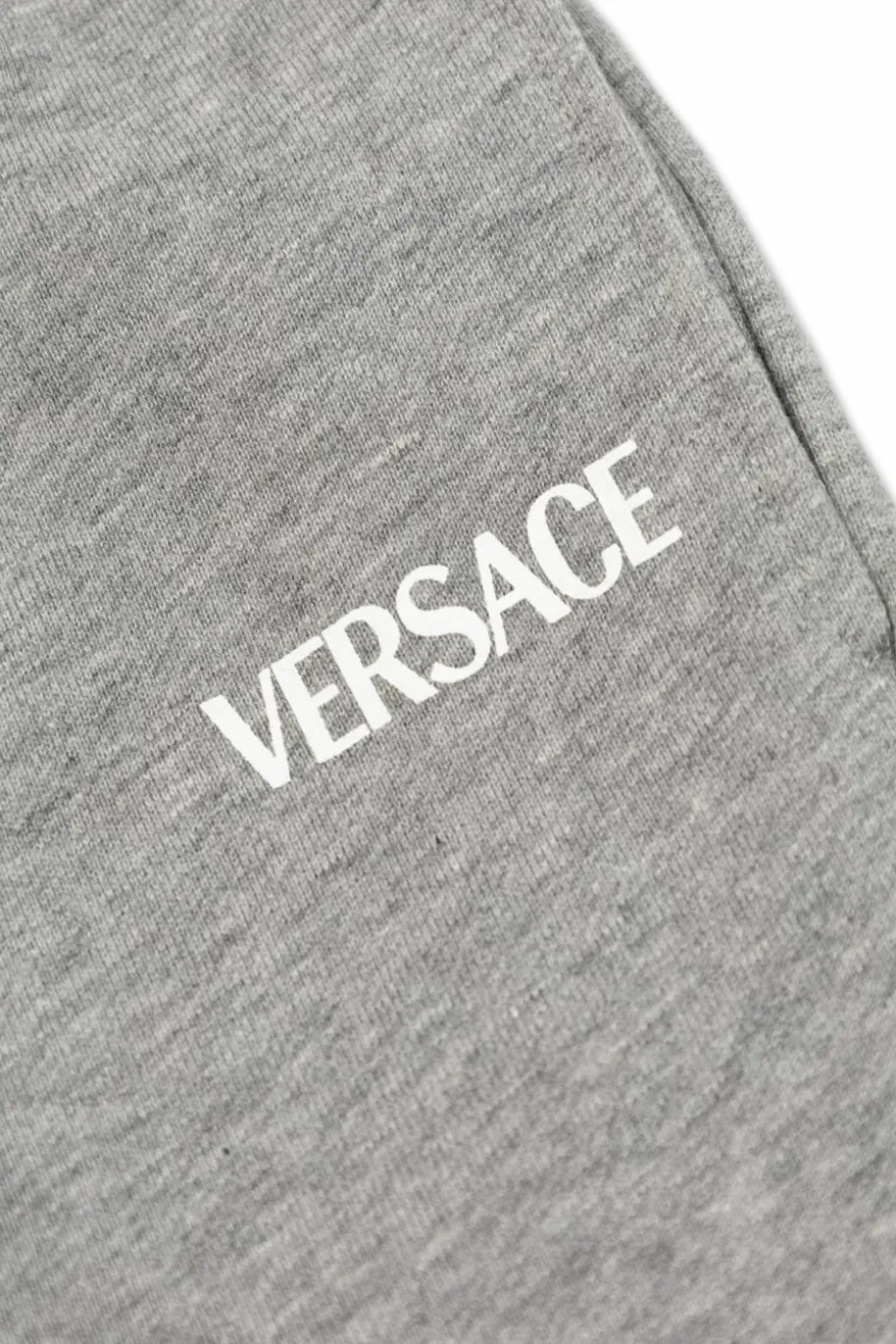 Versace Kids SZARY Spodnie dresowe z logo