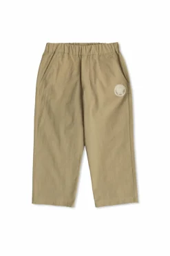 Versace Kids ZIELONY Spodnie z logo
