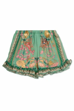Versace Kids ZIELONY Szorty ze wzorem