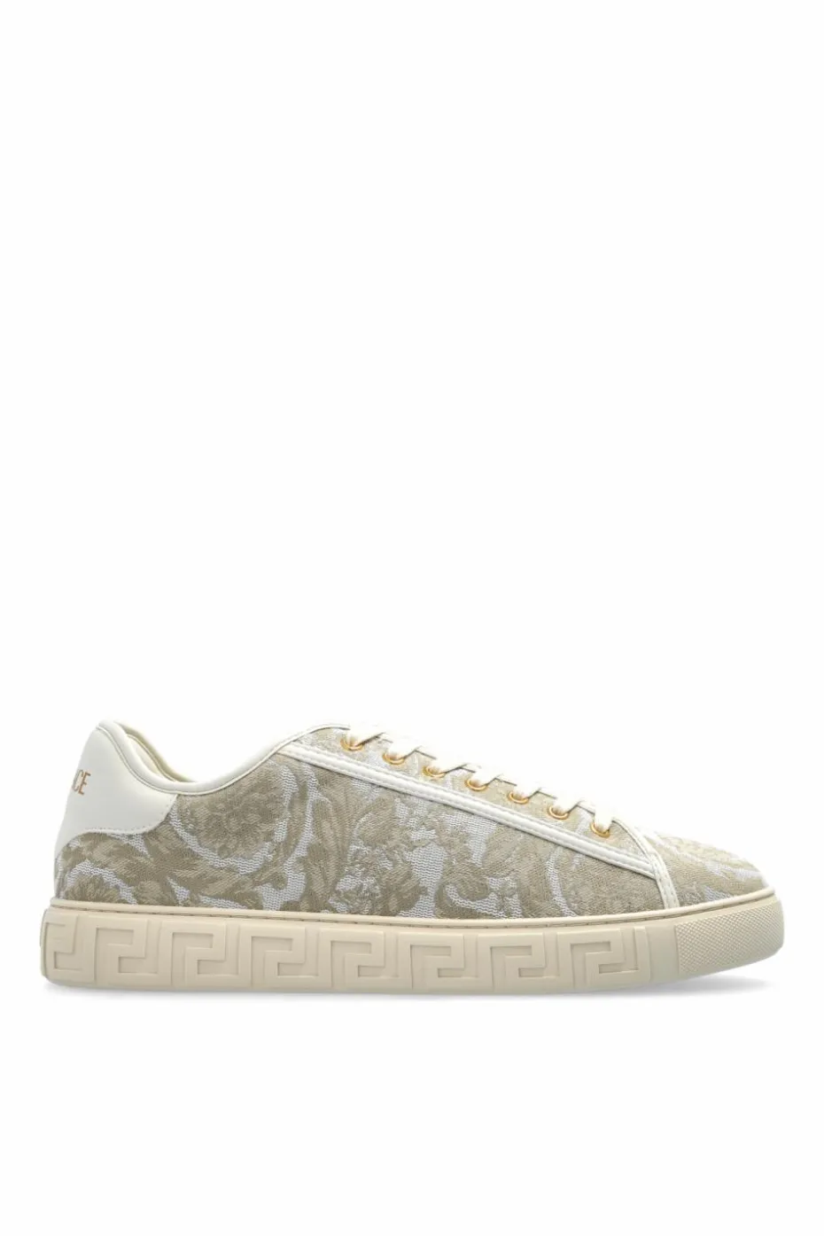 Versace kremowy Buty sportowe