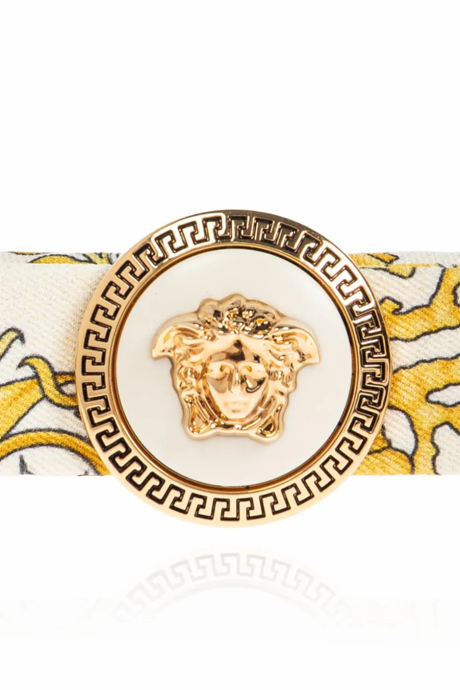 Versace kremowy Spinka do włosów