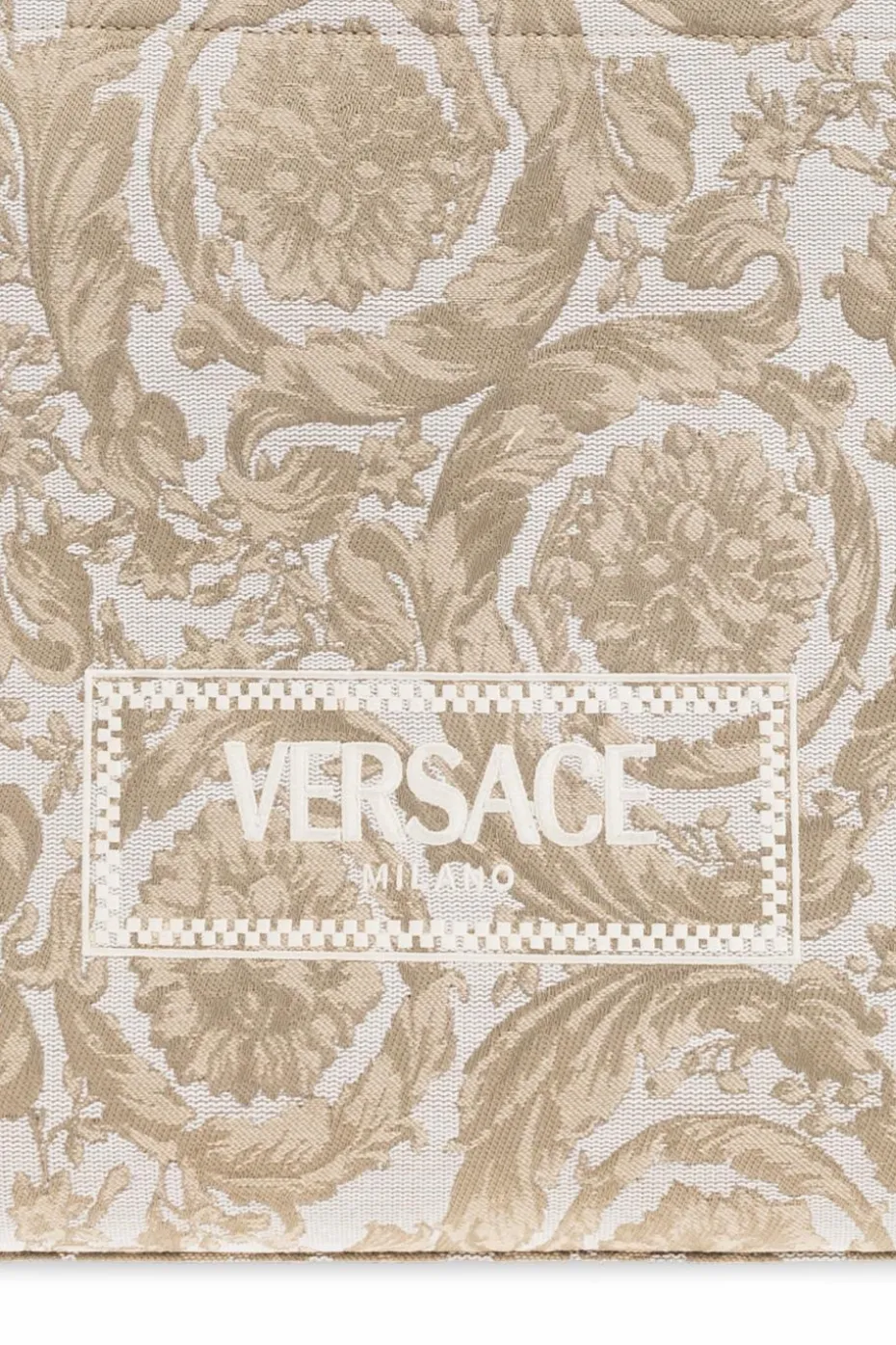 Versace kremowy Torba ‘Athena Large’ typu ‘shopper’