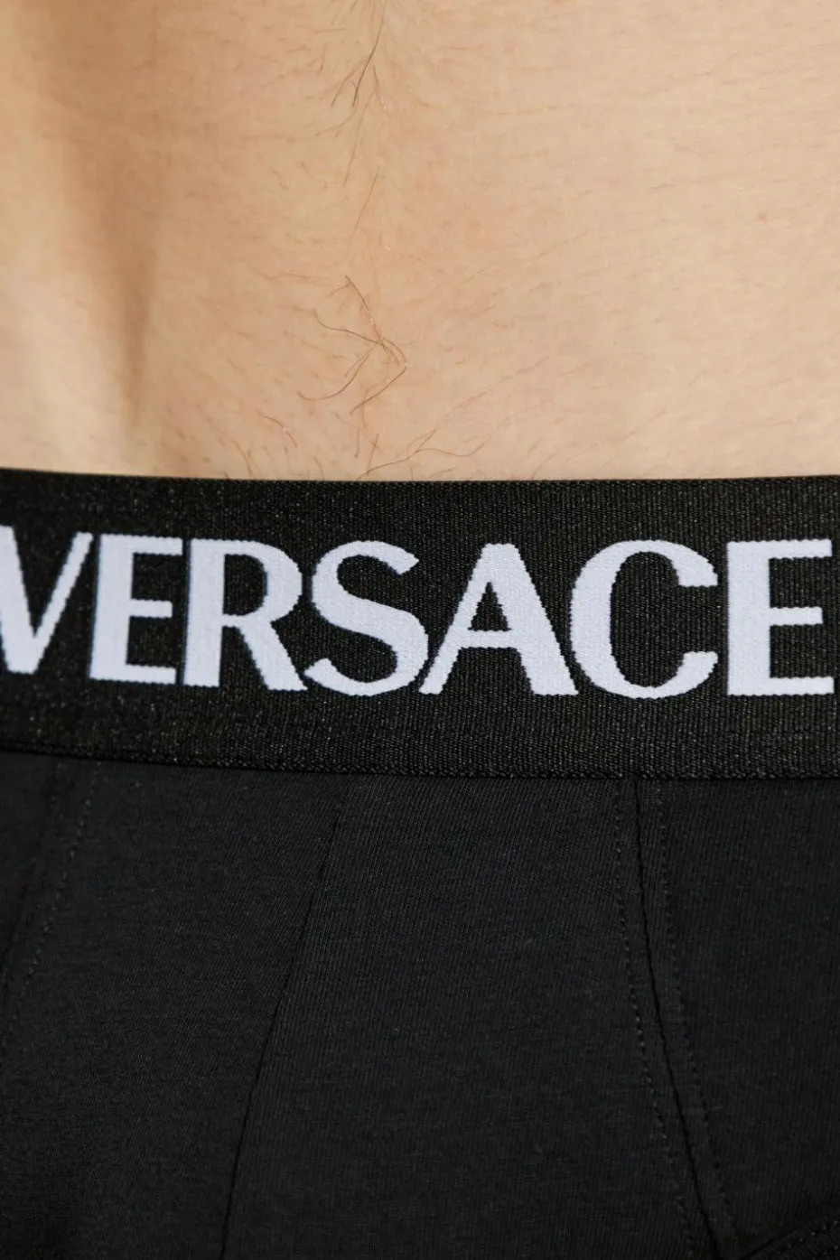 Versace MULTIKOLOR Dwupak bawełnianych slipów z logo