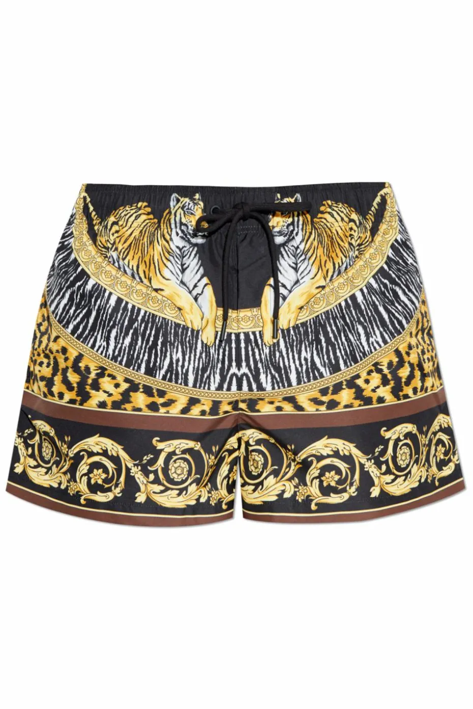 Versace MULTIKOLOR Szorty kąpielowe z nadrukiem