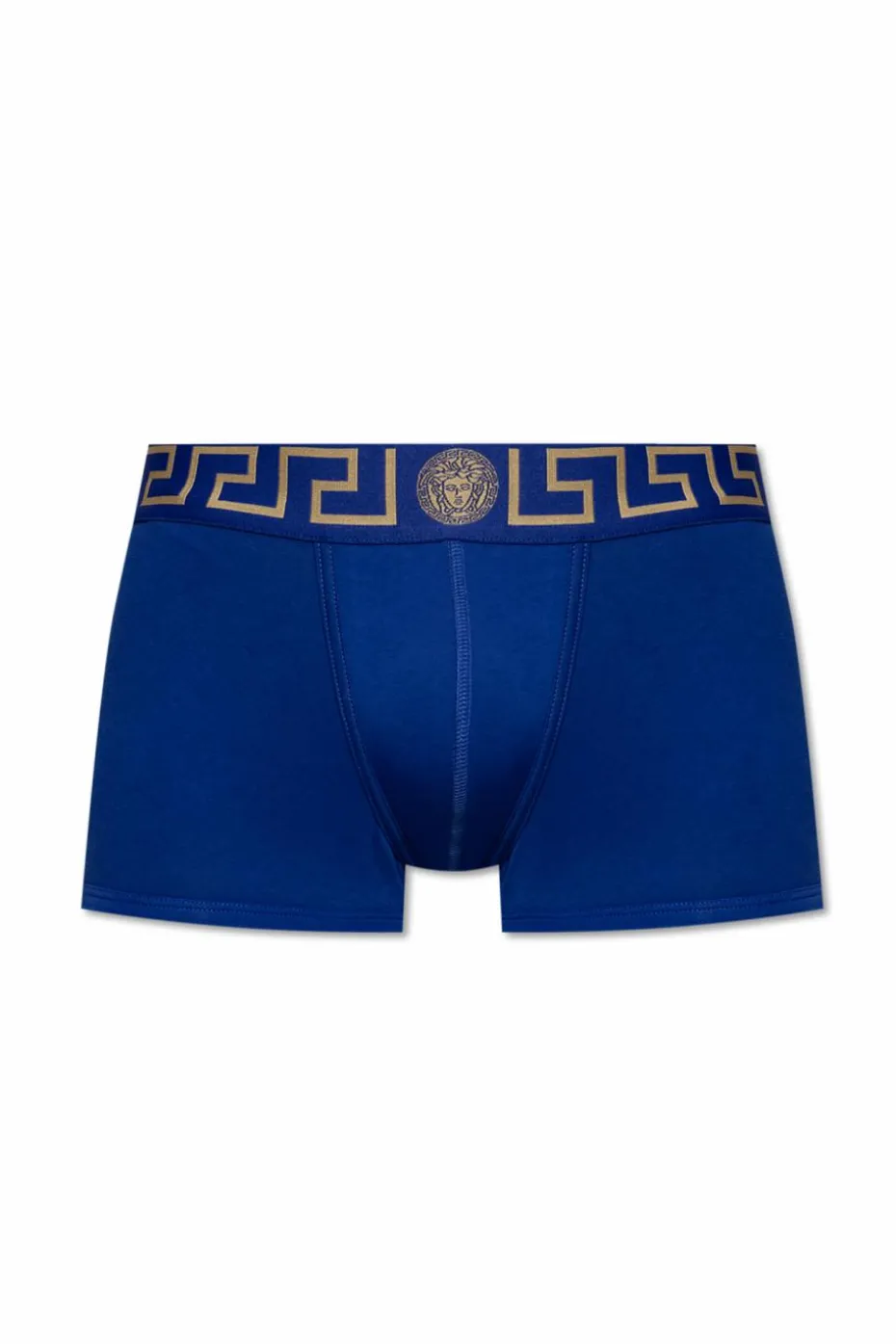 Versace NIEBIESKI Bawełniane bokserki